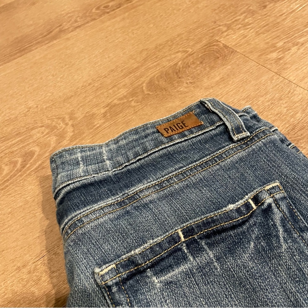 Paige hoxton ankle peg skinny jeans size 27 inseam 26” - Picture 3 of 7